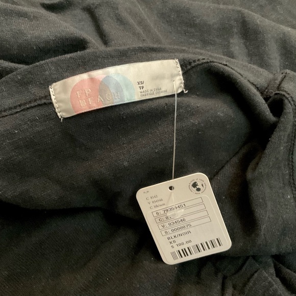 FREE PEOPLE BEACH black dress - Picture 12 of 12